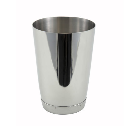 15 oz. Stainless Steel Bar Shaker, Winco BS-15