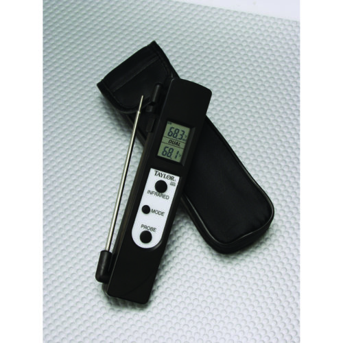 Dual Temp Infrared & Thermocouple Thermometer Taylor 9305
