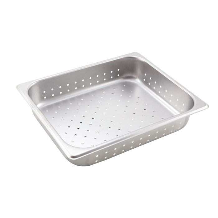 1/2 Size Perforated Steam Table Pan, 2.5" deep, Winco SPHP2