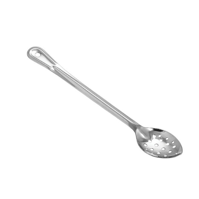 15" Perforated Stainless Steel Basting Spoon, Winco BSPT-15