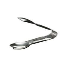 6" Stainless Serving Tongs American Metalcraft SW6TNG