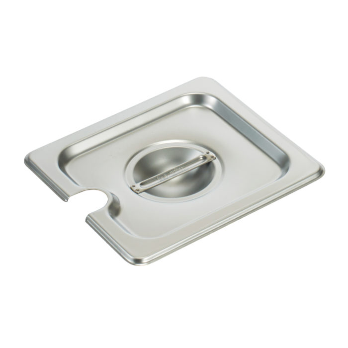 Slotted 1/6 Size Steam Table Pan Cover, Winco SPCS