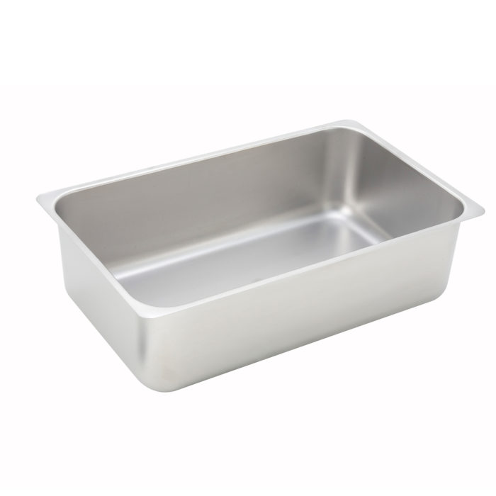 Stainless Steel Spillage Pan, 6" Deep, Winco C-WPP