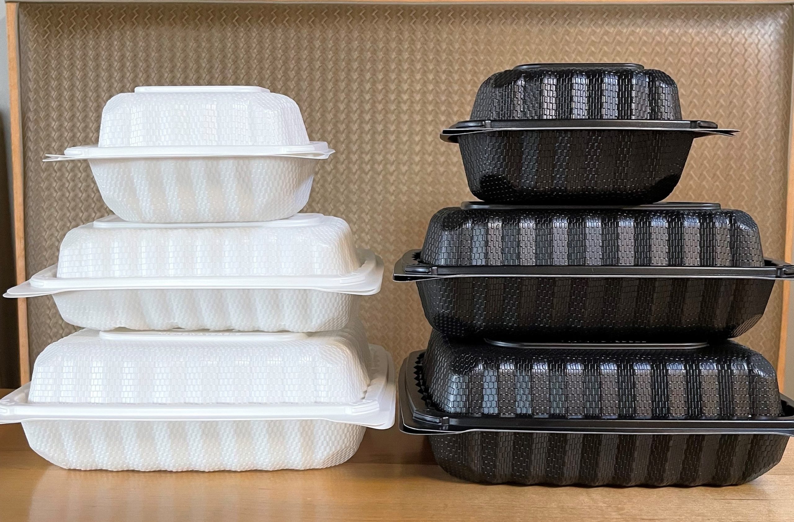 mineral filled polypropylene takeout containers